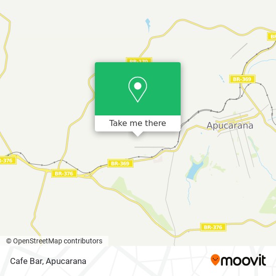 Cafe Bar map