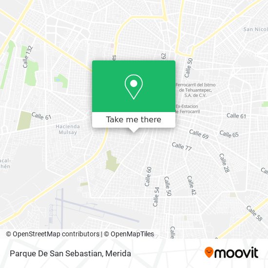 Mapa de Parque De San Sebastian