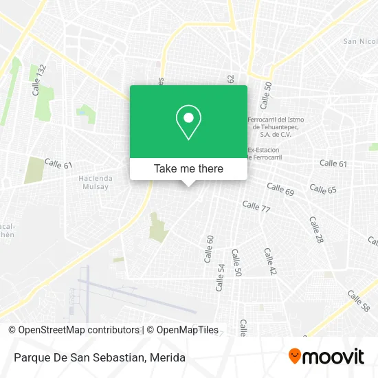Parque De San Sebastian map