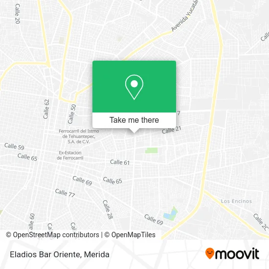 Mapa de Eladios Bar Oriente