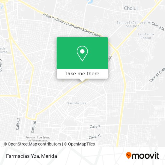 Mapa de Farmacias Yza