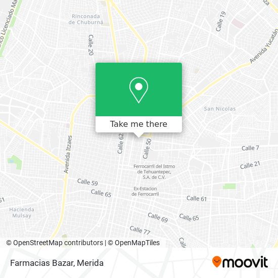 Mapa de Farmacias Bazar