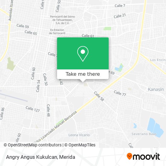 Mapa de Angry Angus Kukulcan