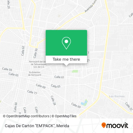 Cajas De Cartón "EM'PACK" map