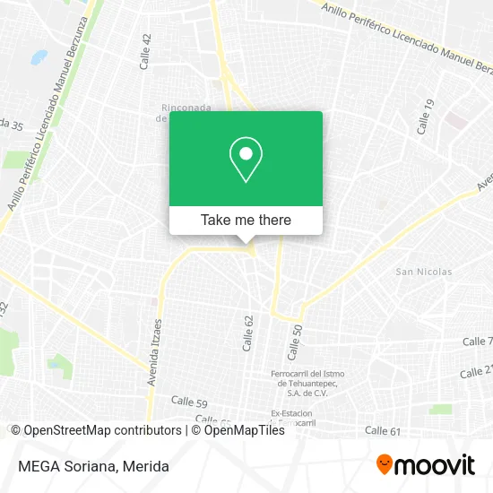 MEGA Soriana map