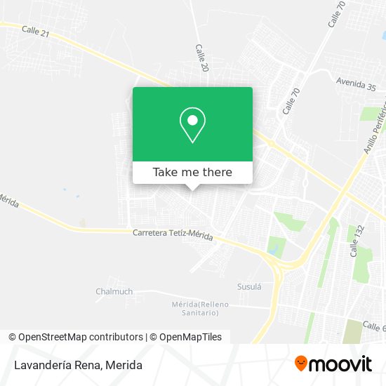 Mapa de Lavandería Rena
