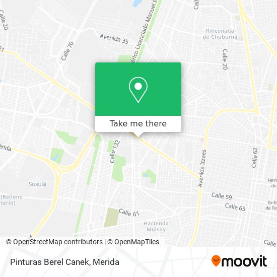 Mapa de Pinturas Berel Canek
