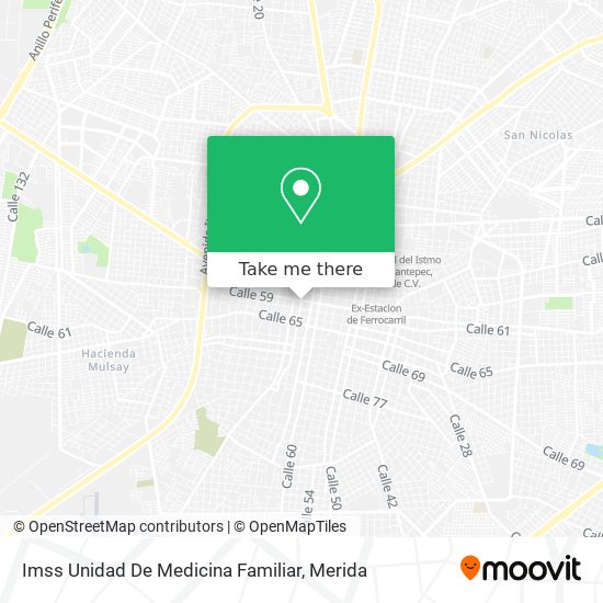 Imss Unidad De Medicina Familiar map
