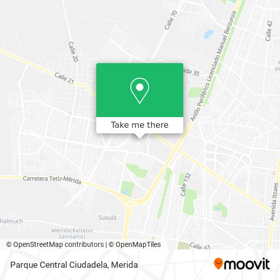 Parque Central Ciudadela map