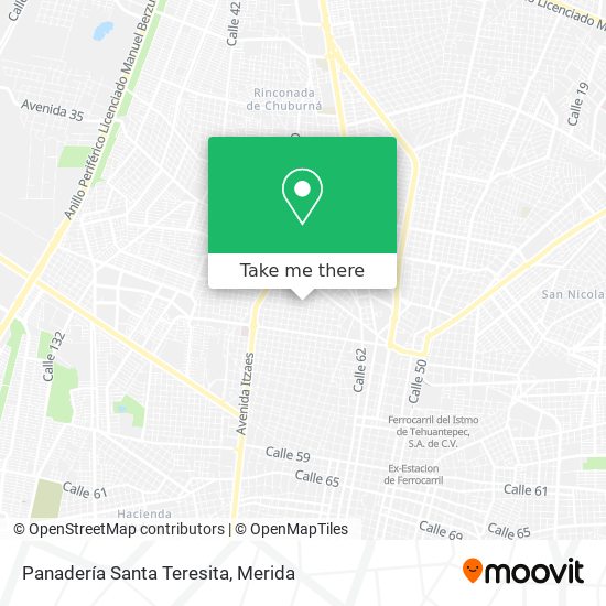 Panadería Santa Teresita map