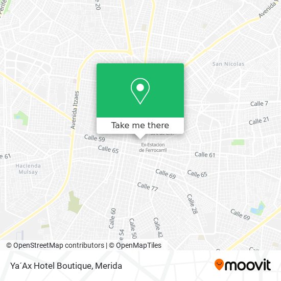 Ya´Ax Hotel Boutique map