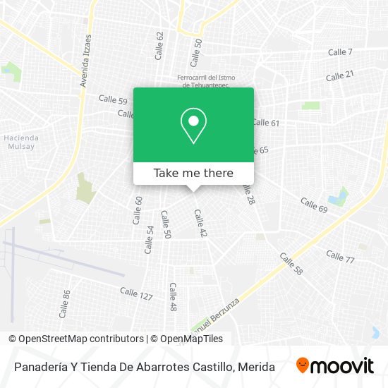 Panadería Y Tienda De Abarrotes Castillo map