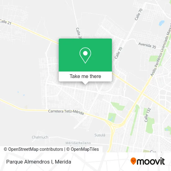 Parque Almendros I map
