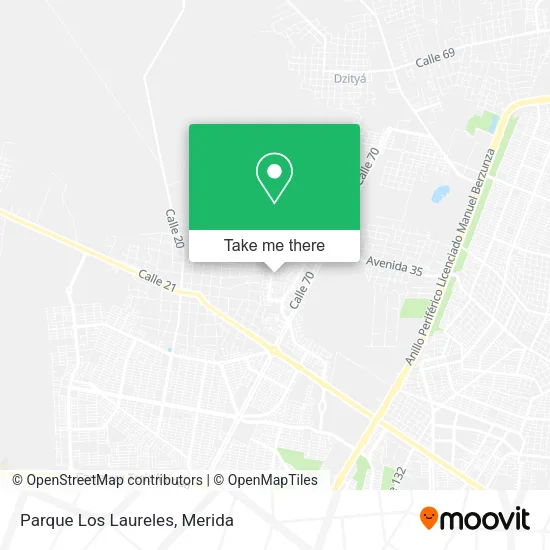 Parque Los Laureles map