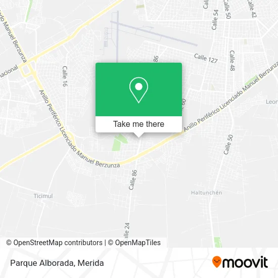 Mapa de Parque Alborada