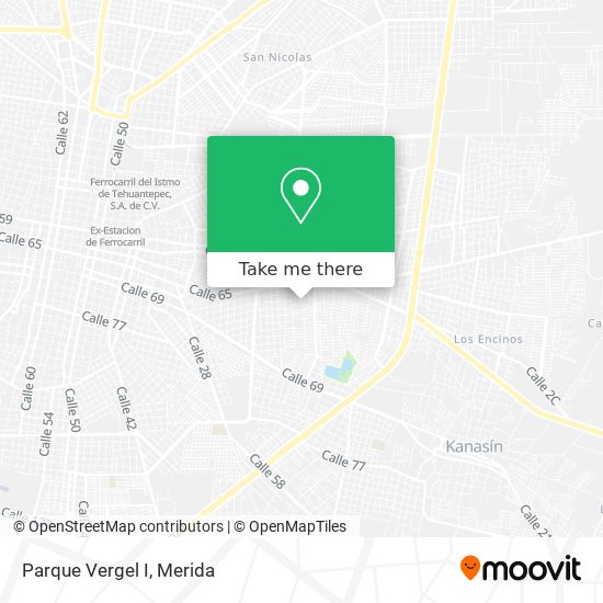 Mapa de Parque Vergel I