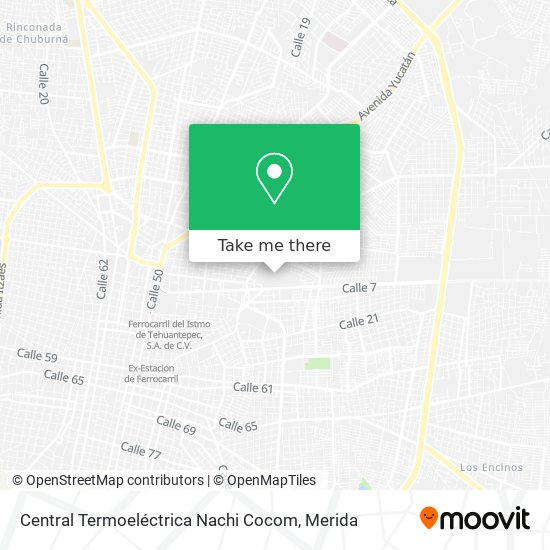 Central Termoeléctrica Nachi Cocom map