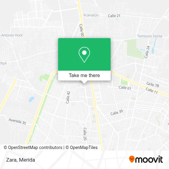 Zara map