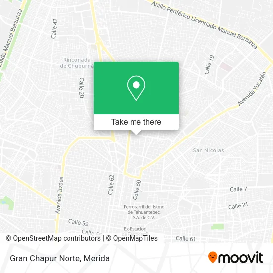Mapa de Gran Chapur Norte