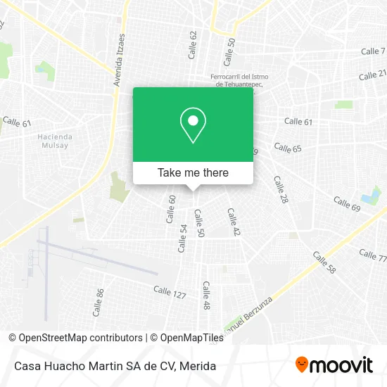 Mapa de Casa Huacho Martin SA de CV
