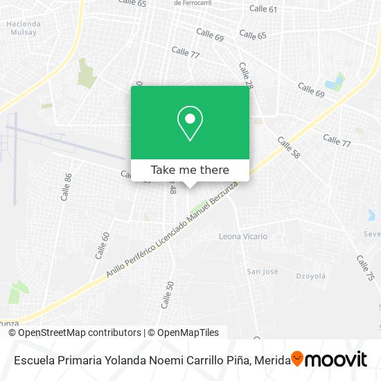 Escuela Primaria Yolanda Noemi Carrillo Piña map