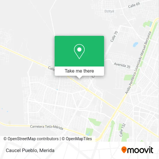 Mapa de Caucel Pueblo