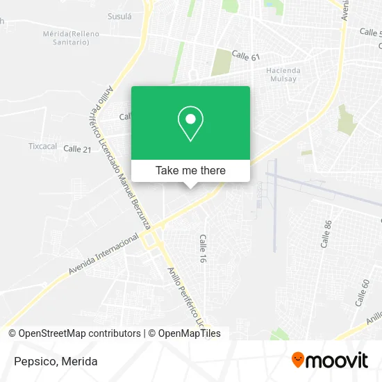 Mapa de Pepsico