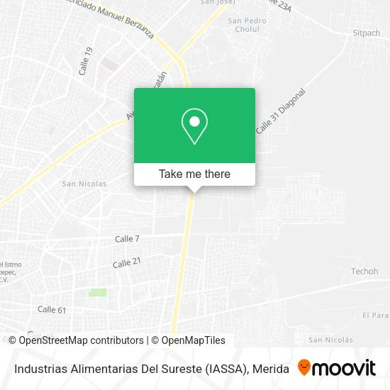 Mapa de Industrias Alimentarias Del Sureste (IASSA)