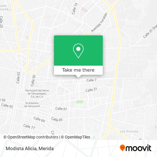 Modista Alicia map