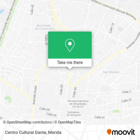 Centro Cultural Dante map