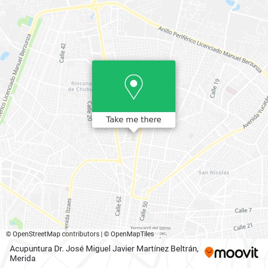Mapa de Acupuntura Dr. José Miguel Javier Martínez Beltrán