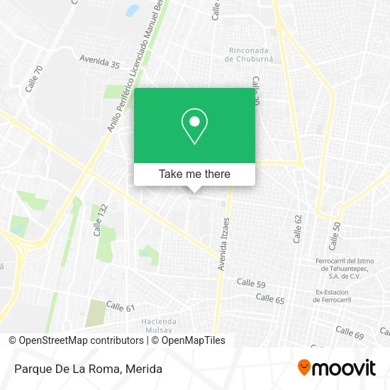 Parque De La Roma map