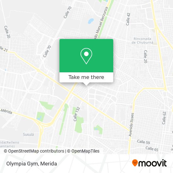 Olympia Gym map