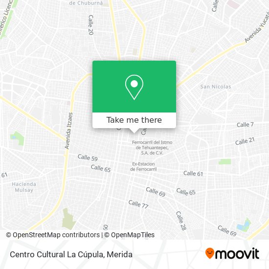 Centro Cultural La Cúpula map