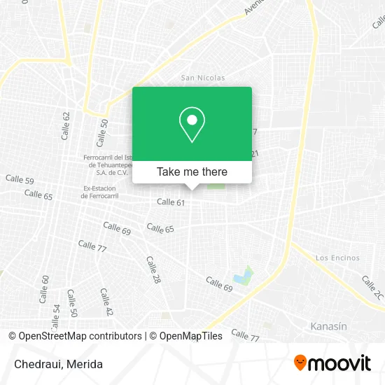 Mapa de Chedraui