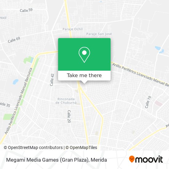 Megami Media Games (Gran Plaza) map