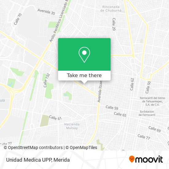 Unidad Medica UPP map