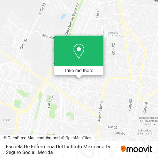 Mapa de Escuela De Enfermería Del Instituto Mexicano Del Seguro Social