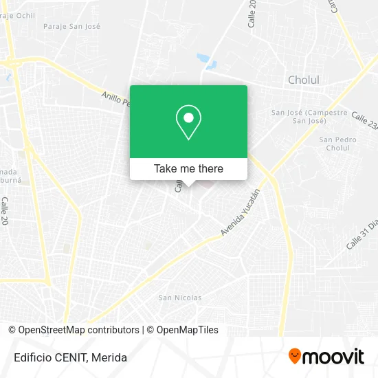 Mapa de Edificio CENIT