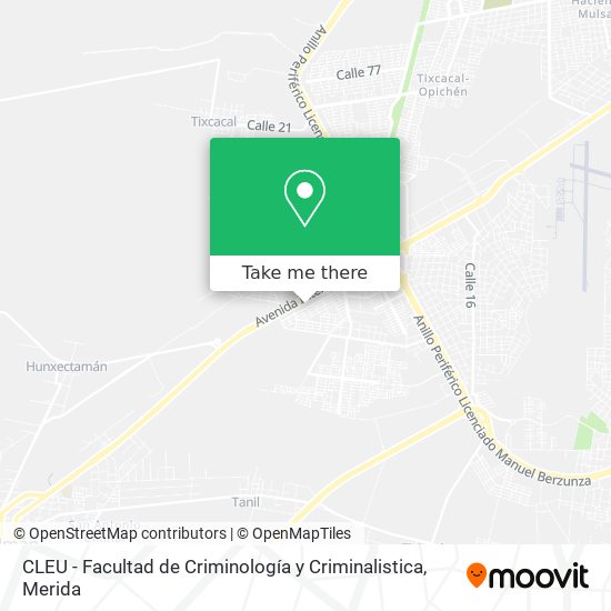 CLEU - Facultad de Criminología y Criminalistica map