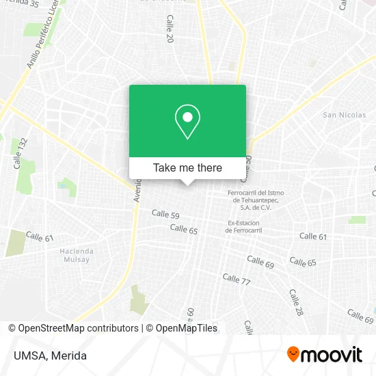 Mapa de UMSA
