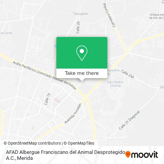 AFAD Albergue Franciscano del Animal Desprotegido A.C. map