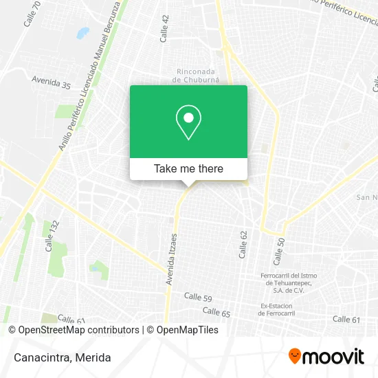 Mapa de Canacintra