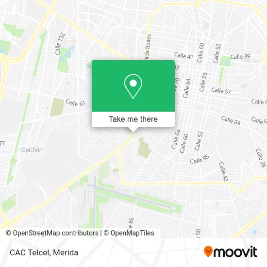 CAC Telcel map