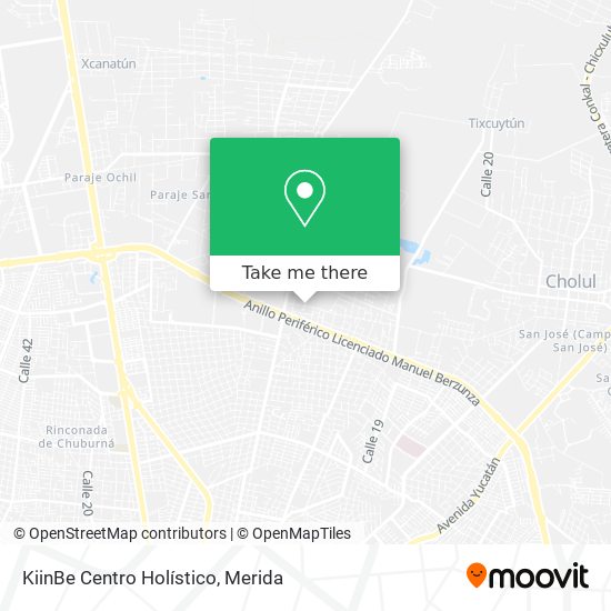 KiinBe Centro Holístico map