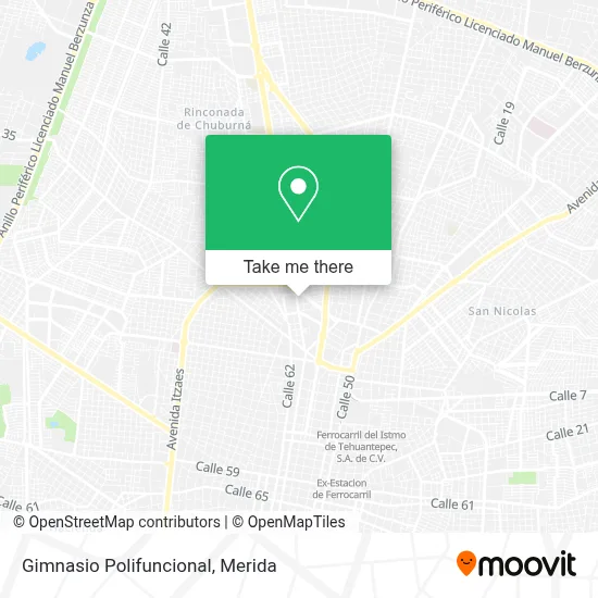 Gimnasio Polifuncional map