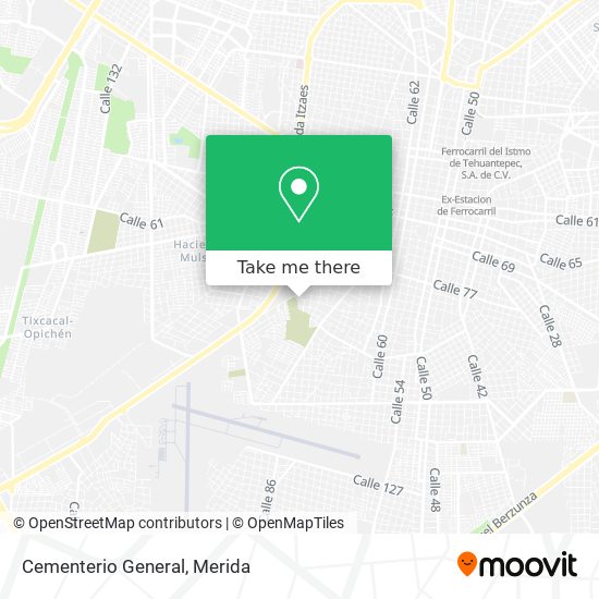 Mapa de Cementerio General