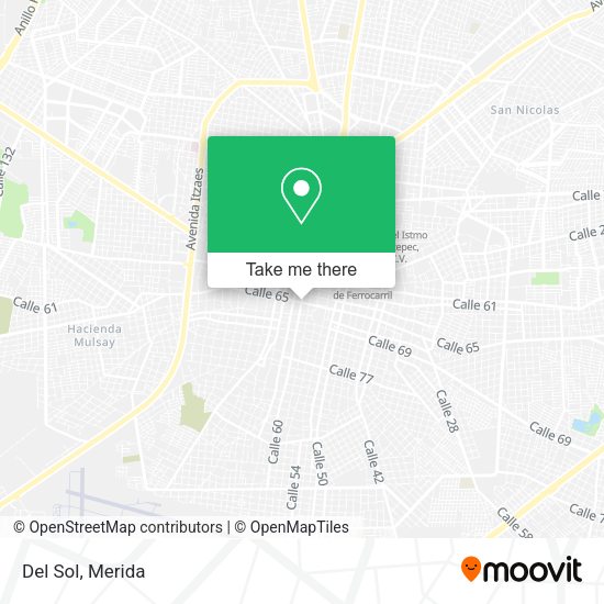 Del Sol map
