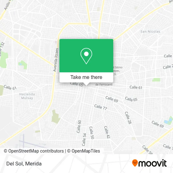 Del Sol map