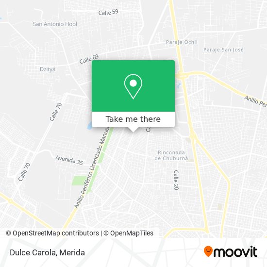 Mapa de Dulce Carola